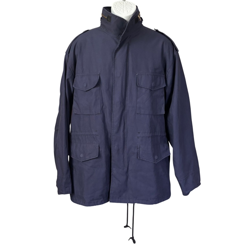Rothco M-65  Field Jacket Sz M Regular Navy Blue No Liner